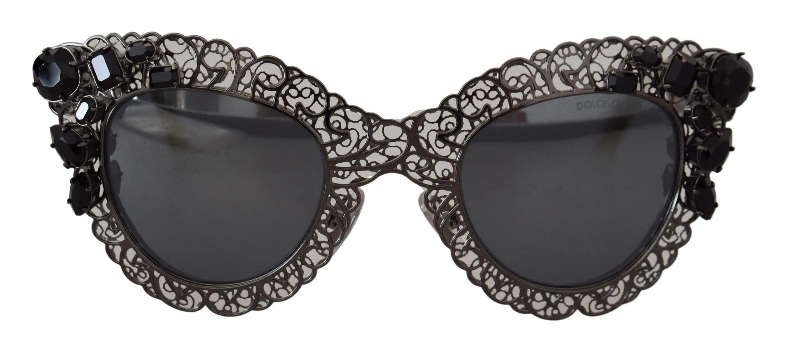 Dolce & Gabbana Women's Exquisite Crystal Cat-Eye Sunglasses