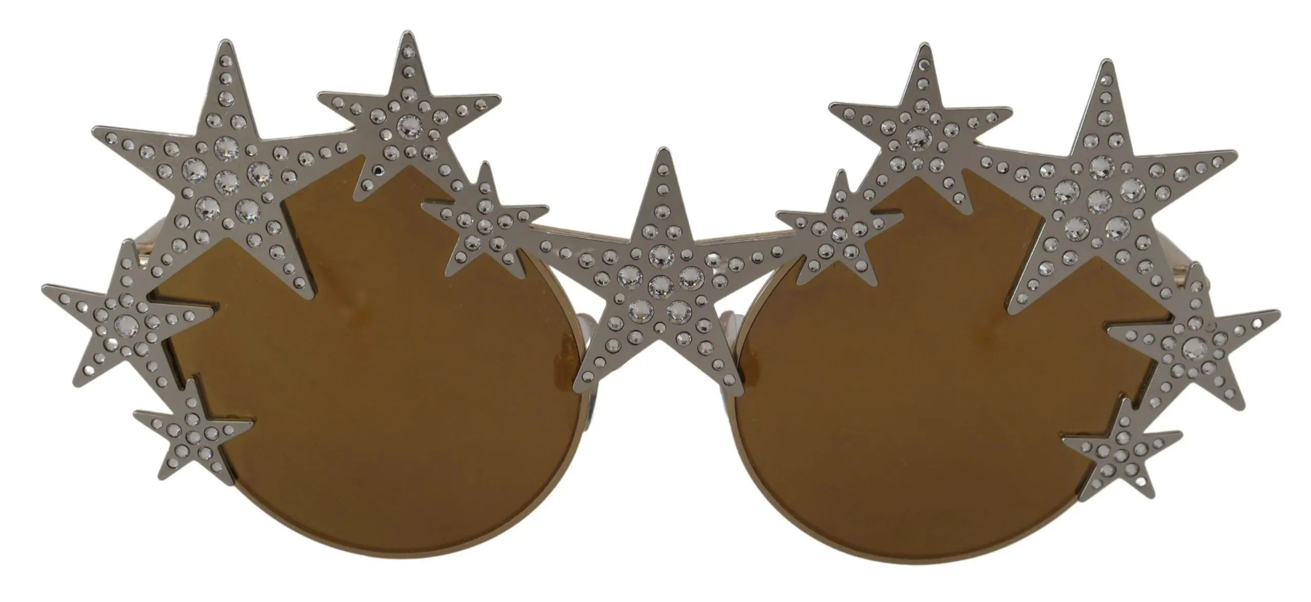 Dolce & Gabbana Women's Gold Star Crystal Embellished Sunglasses