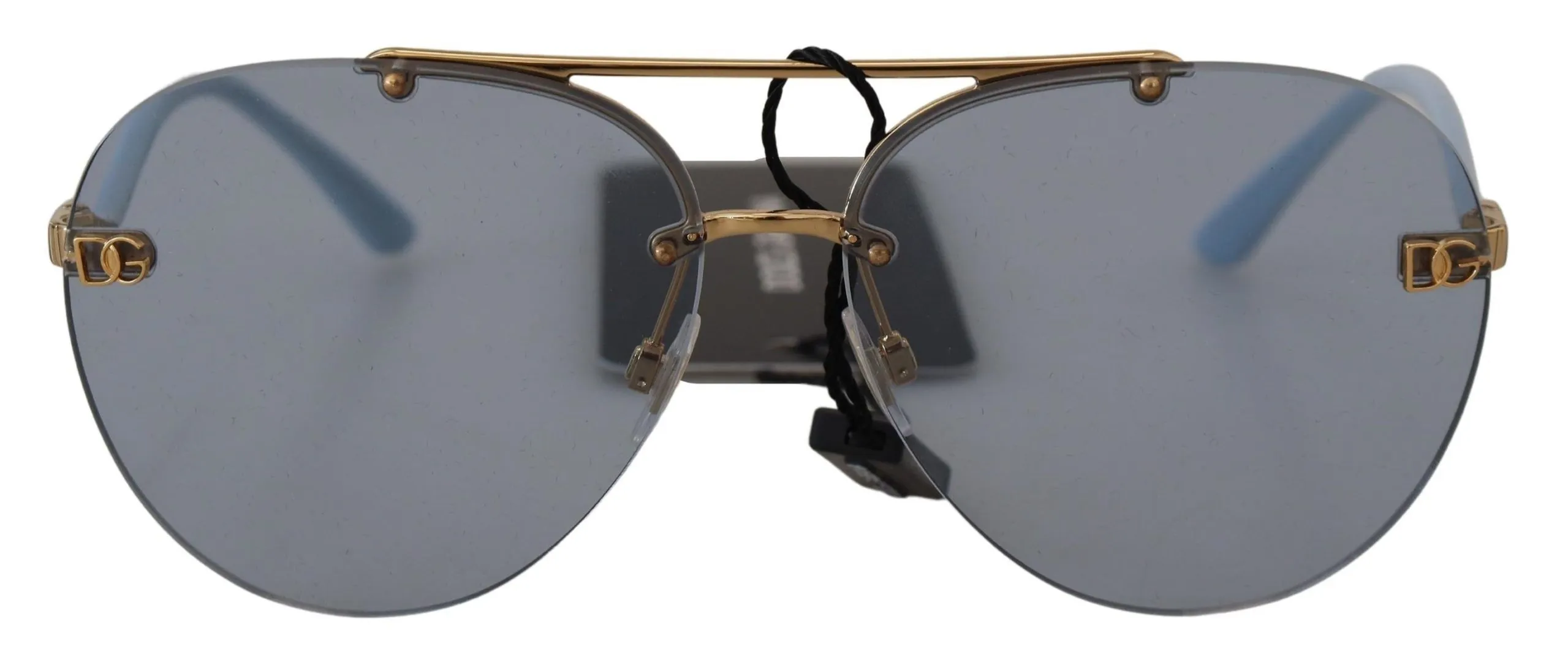 Dolce & Gabbana Women's Chic Pilot Azure Lens Sunglasses
