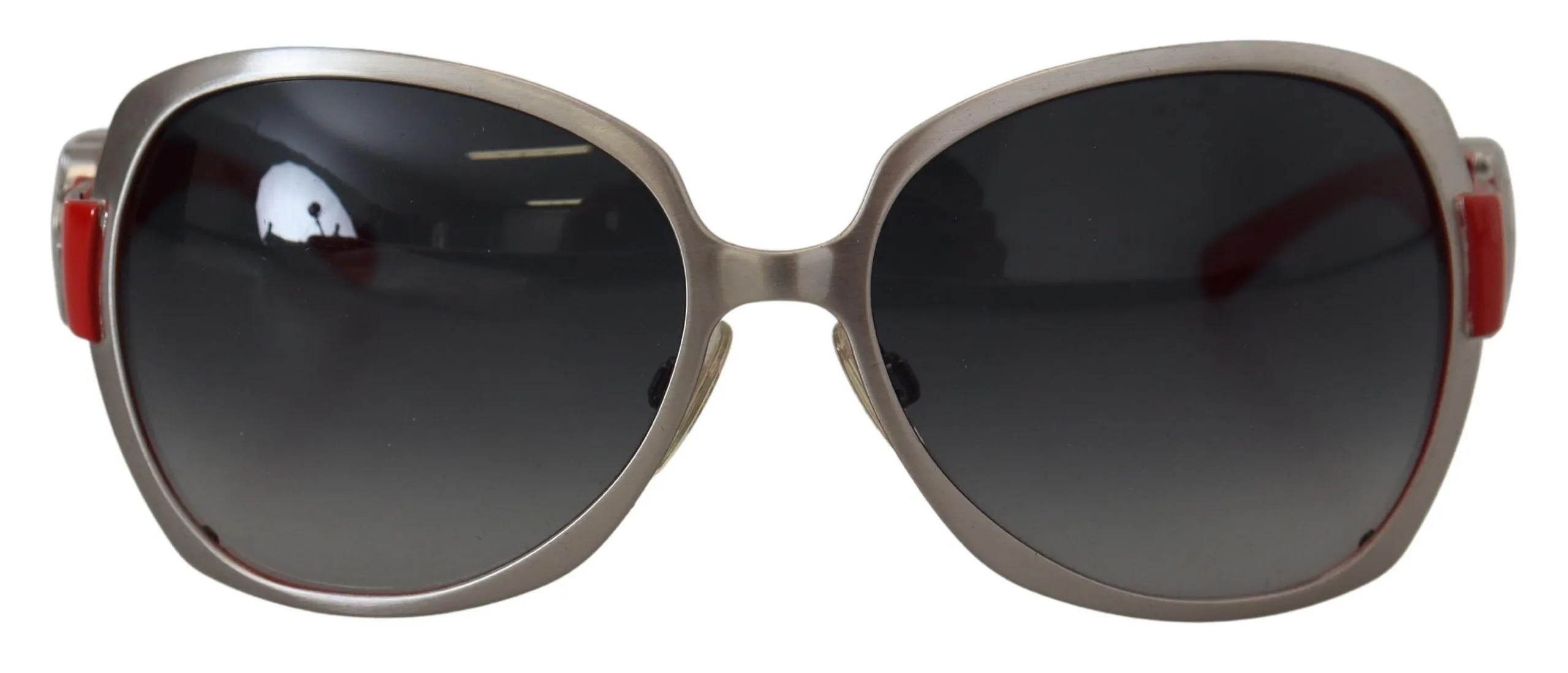 Dolce & Gabbana Women's Elegance Redefined Silver Round Sunglasses