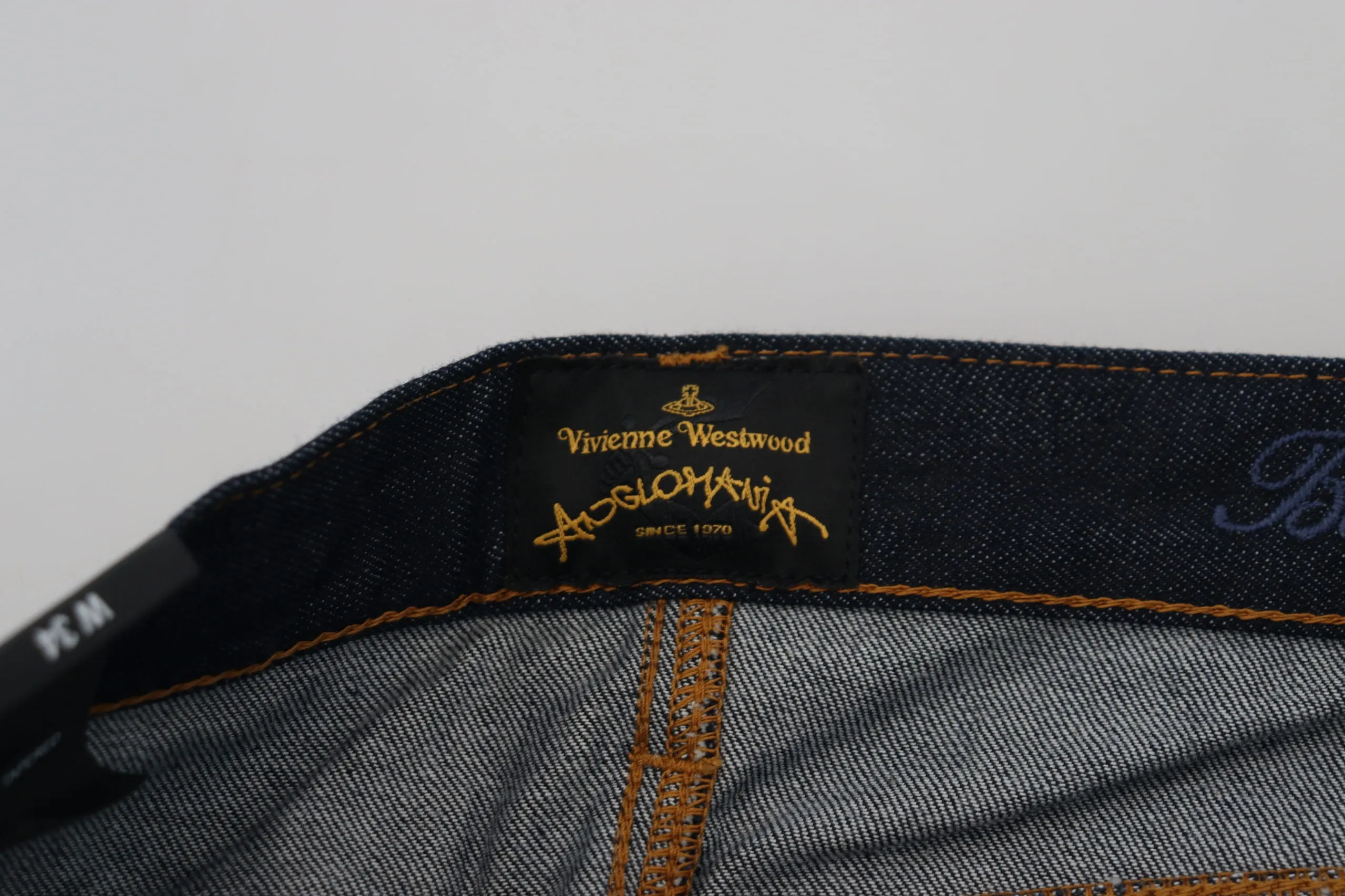 Vivienne Westwood Men's Chic Cropped Denim Delight