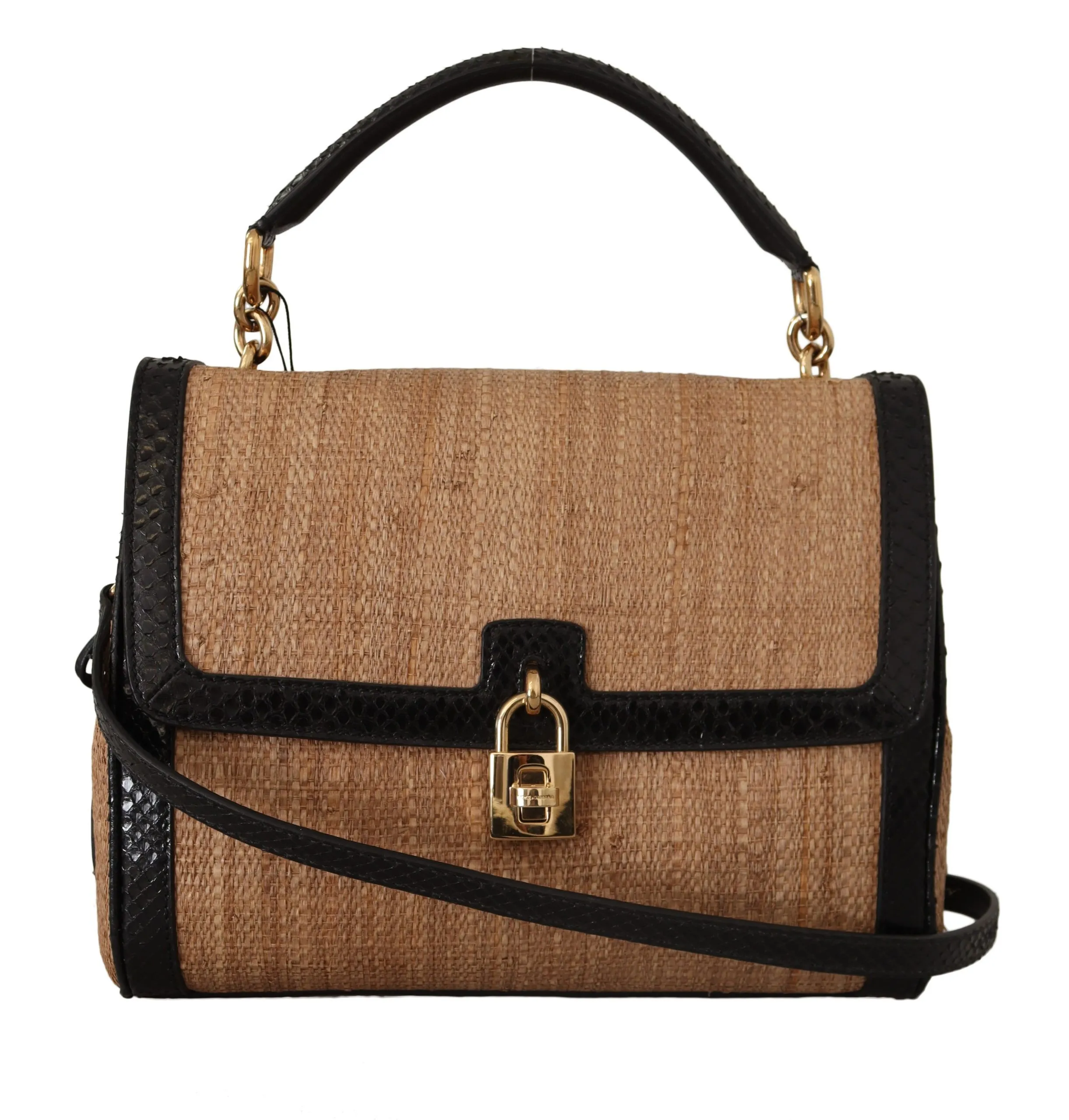 Dolce & Gabbana Women's Exotic Python & Lambskin Shoulder Satchel