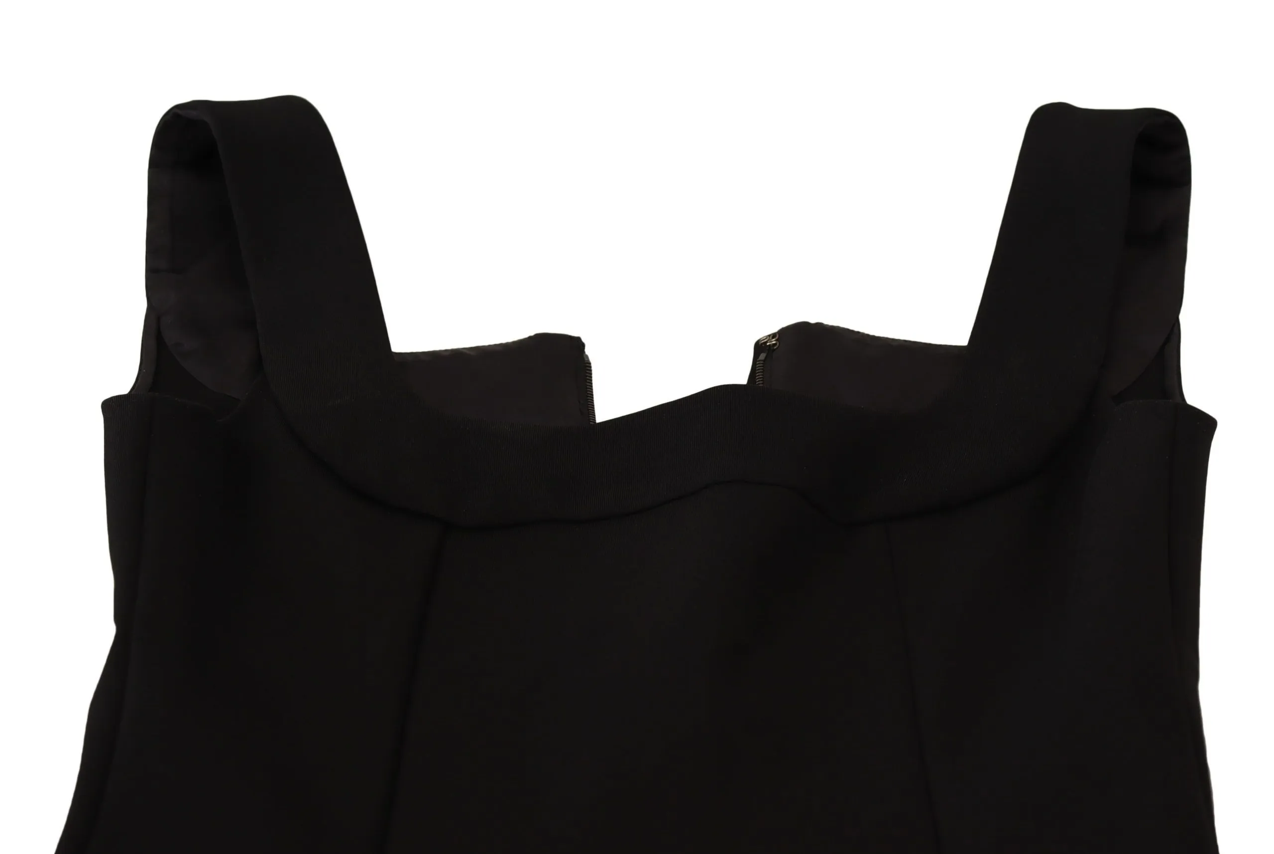 Dolce & Gabbana Women's Sleek Square Neck Midi Cocktail Dress