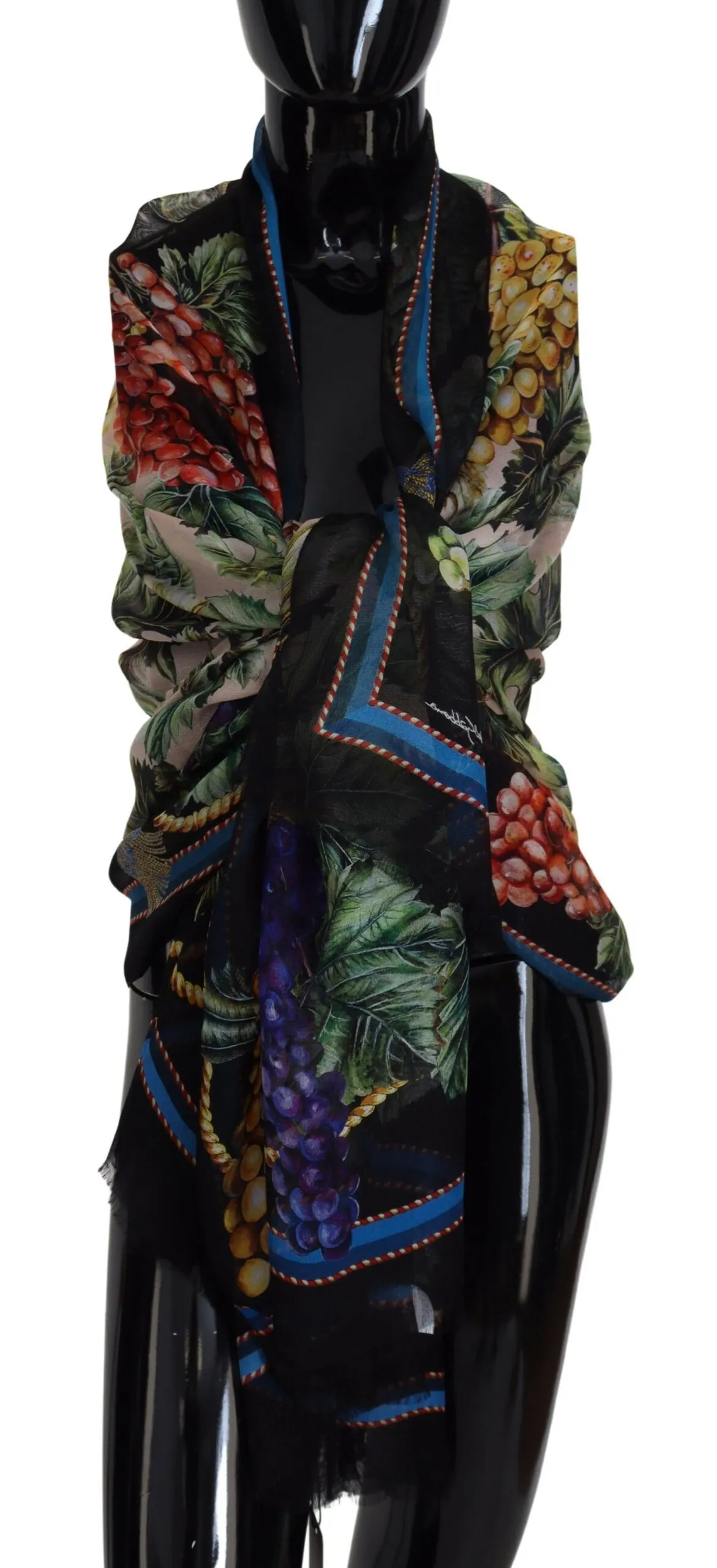 Dolce & Gabbana Women's Elegant Multicolor Silk Scarf