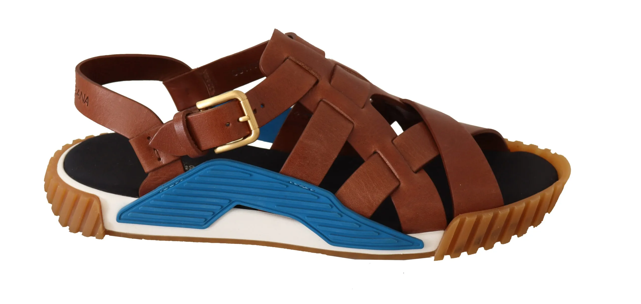 Dolce & Gabbana Men's Elevate Your Summer: Exquisite Leather Sandals
