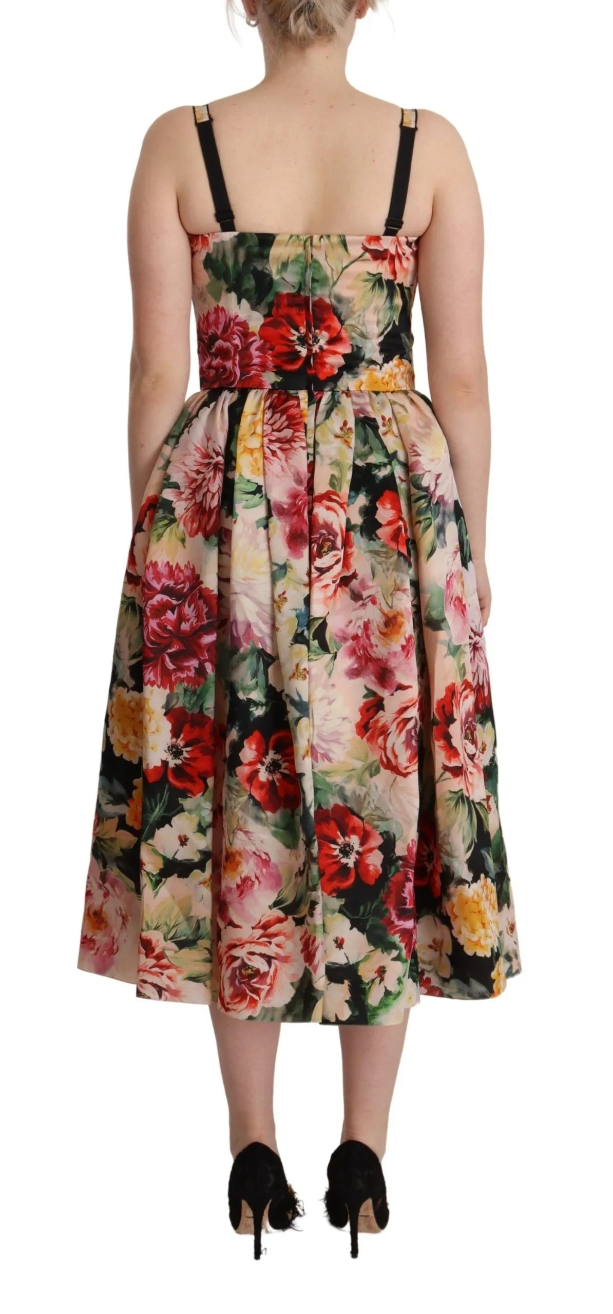 Dolce & Gabbana Women's Floral Silk Maxi Dream Dress
