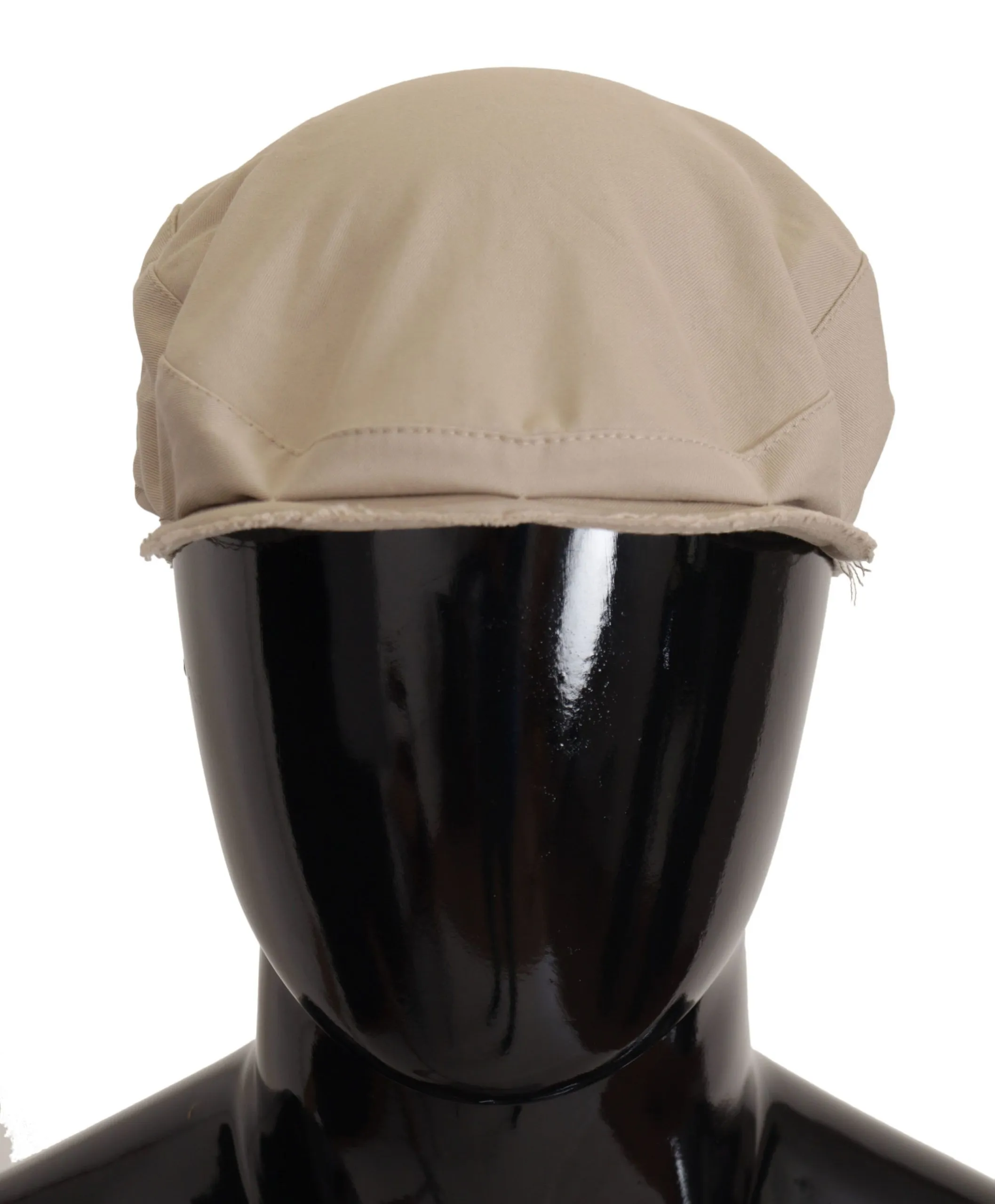 Dolce & Gabbana Men's Chic Beige Newsboy Cap