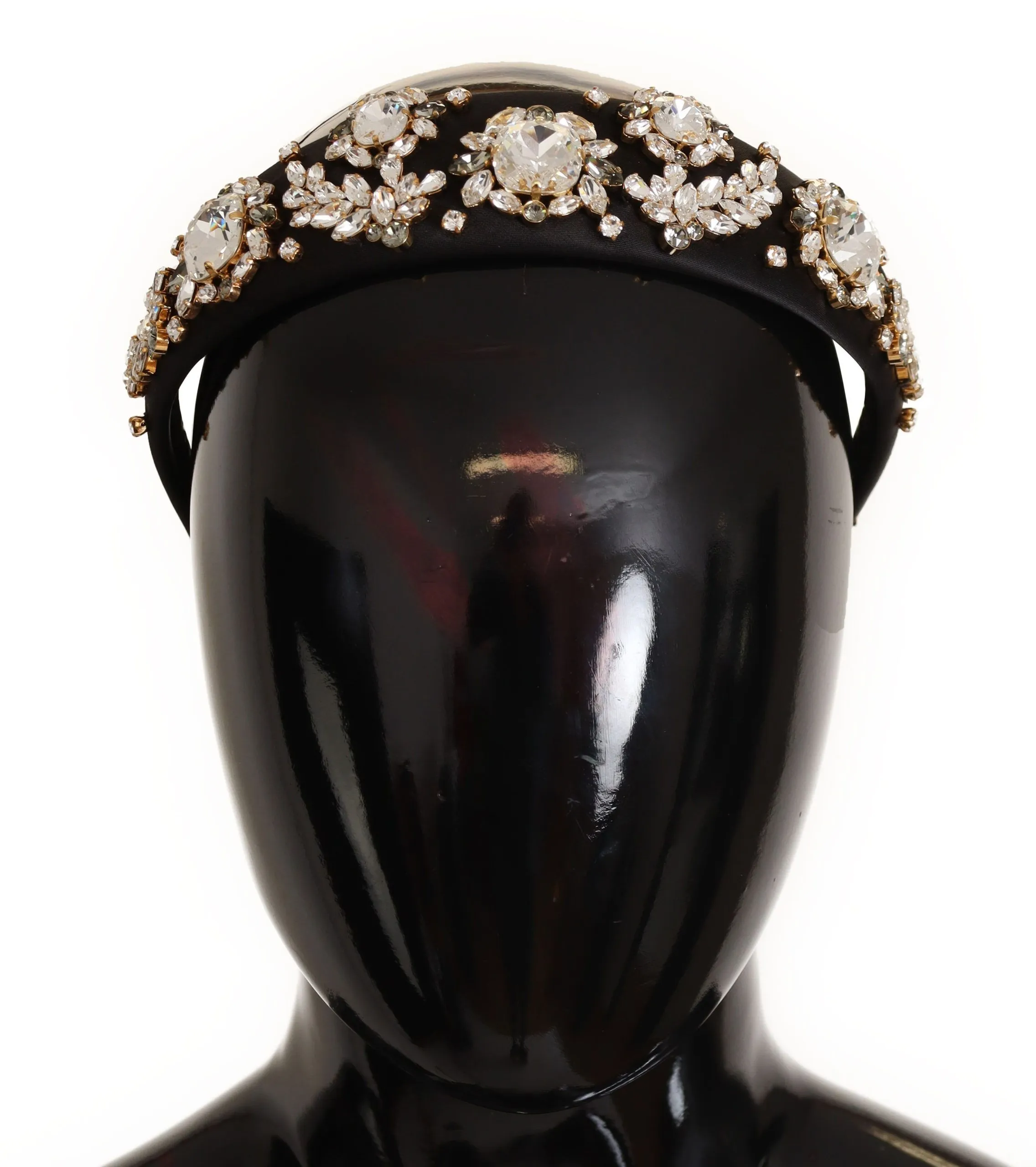 Dolce & Gabbana Women's Elegant Crystal Silk Headband Diadem