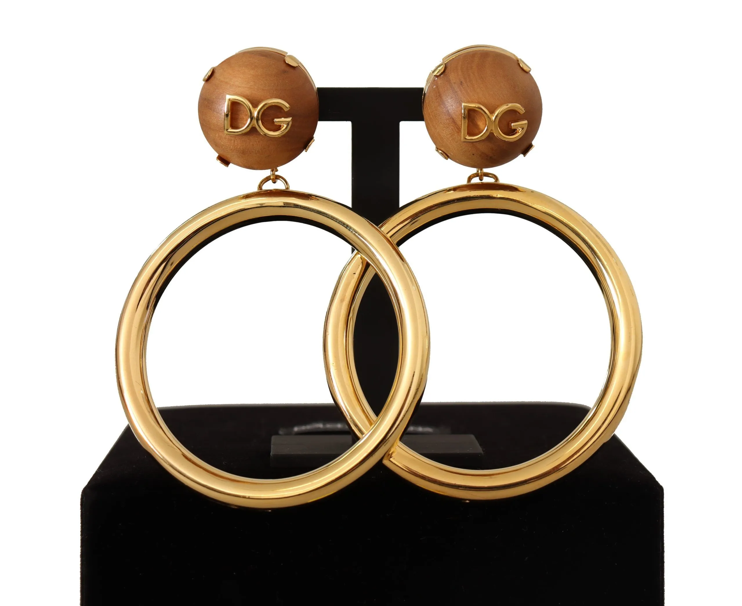 Dolce & Gabbana Women's Elegance Dangling Hoop Clip-on Earrings