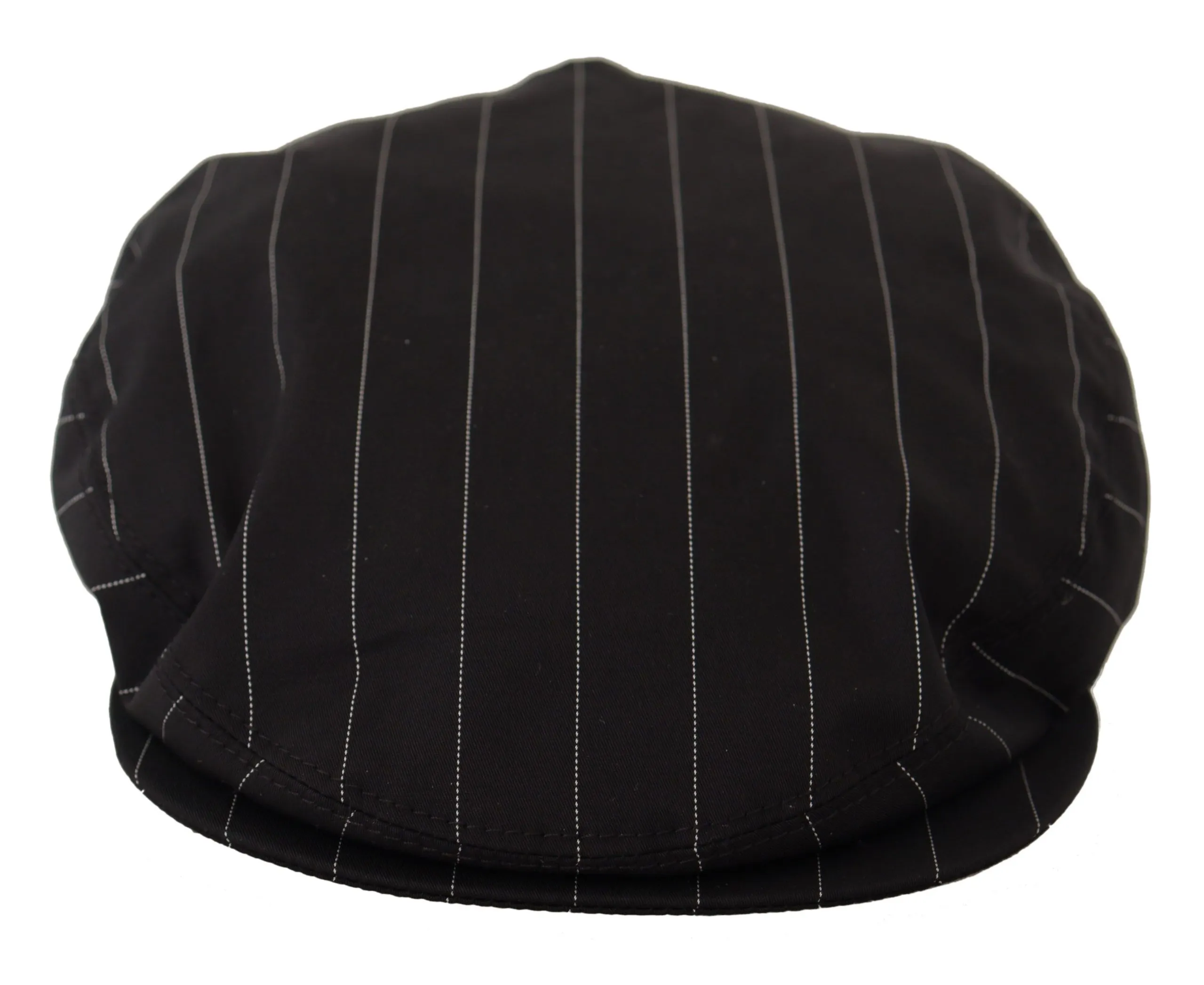 Dolce & Gabbana Men's Elegant Striped Newsboy Hat