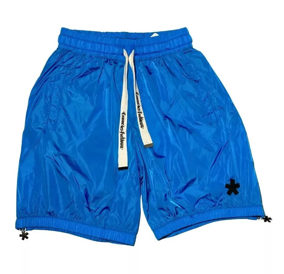 Comme Des Fuckdown Men's Stylish Stretch Nylon Bermuda Shorts with Logo