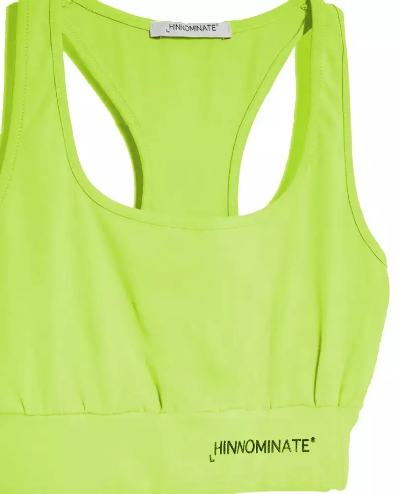 Hinnominate Women's Chic Bi-Elastic Cotton Blend Top with Logo
