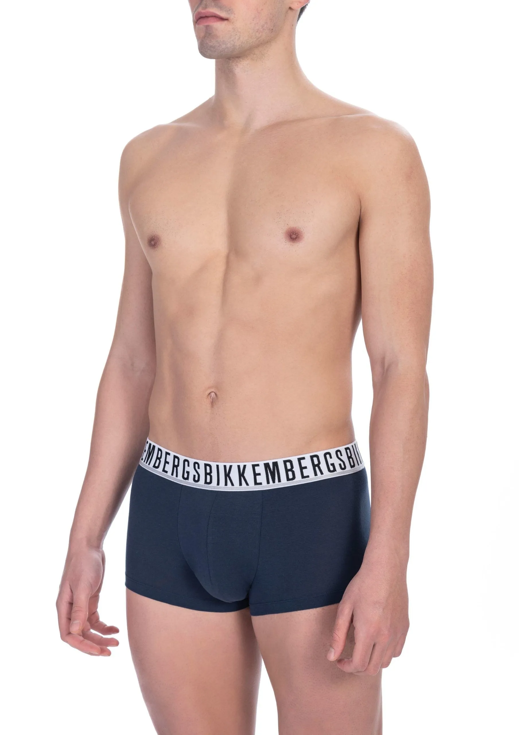 Bikkembergs Men's Army Green Trunk Bi-pack - Comfort Meets Style