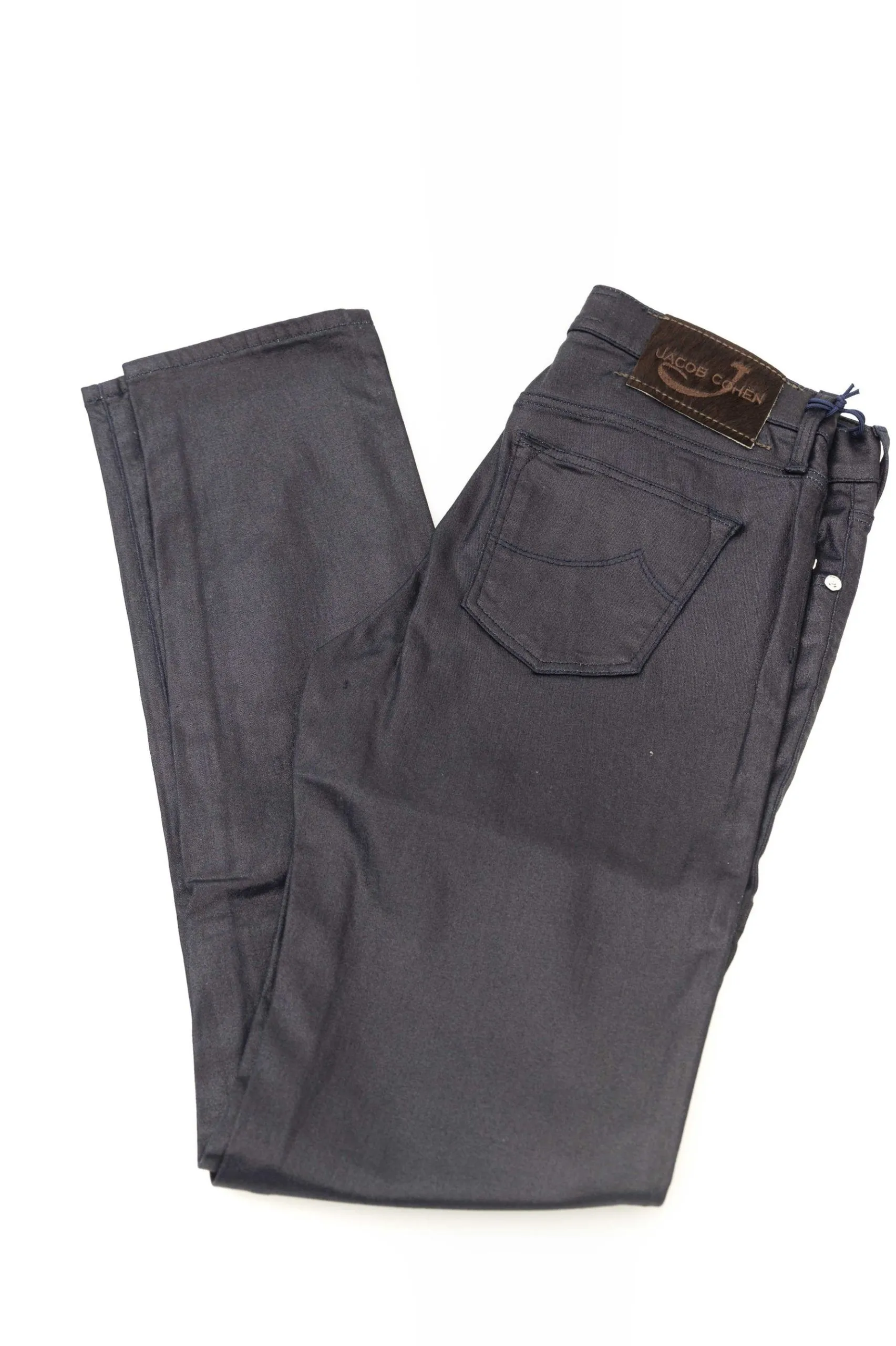 Jacob Cohen Women's Chic Gray Slim-Fit Pony Logo Jeans