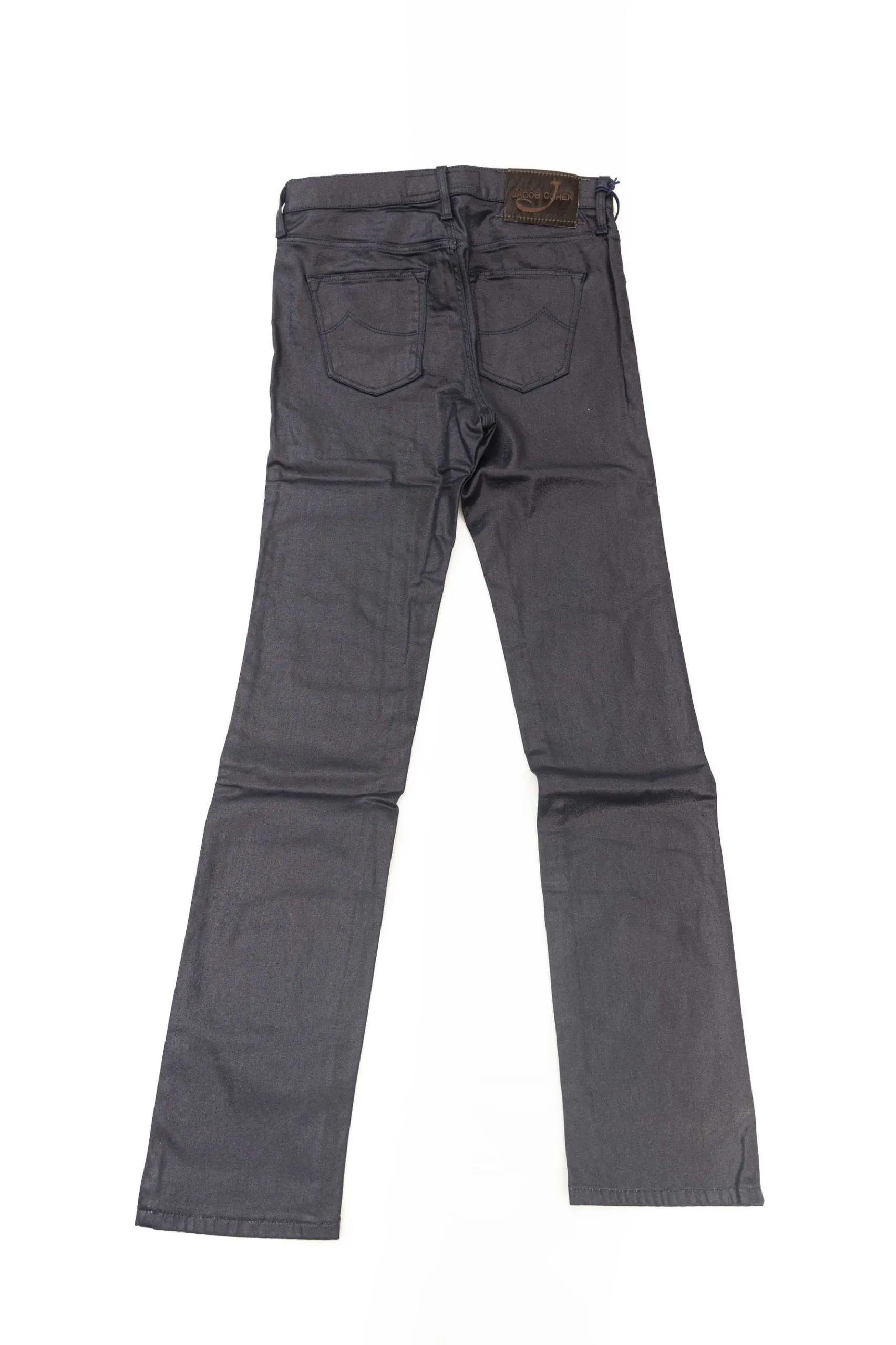 Jacob Cohen Women's Chic Gray Slim-Fit Pony Logo Jeans