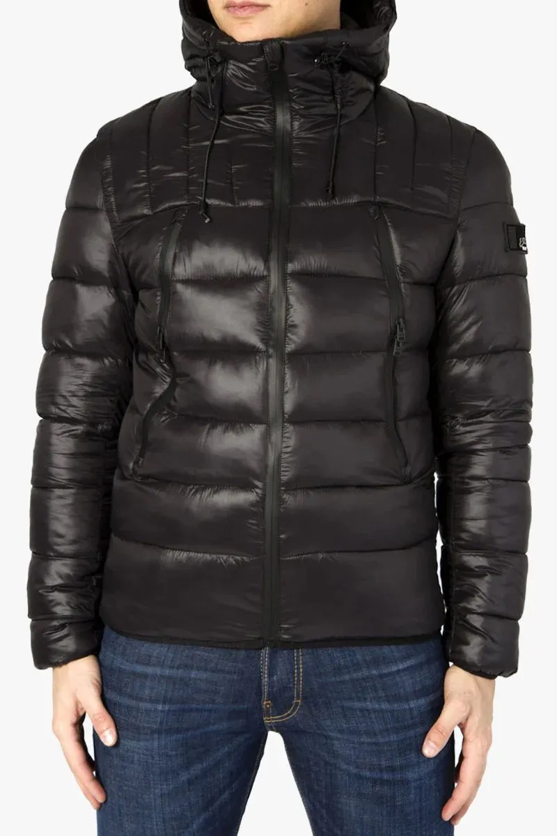 Yes Zee Men's Elegant Quilted Men's Down Jacket