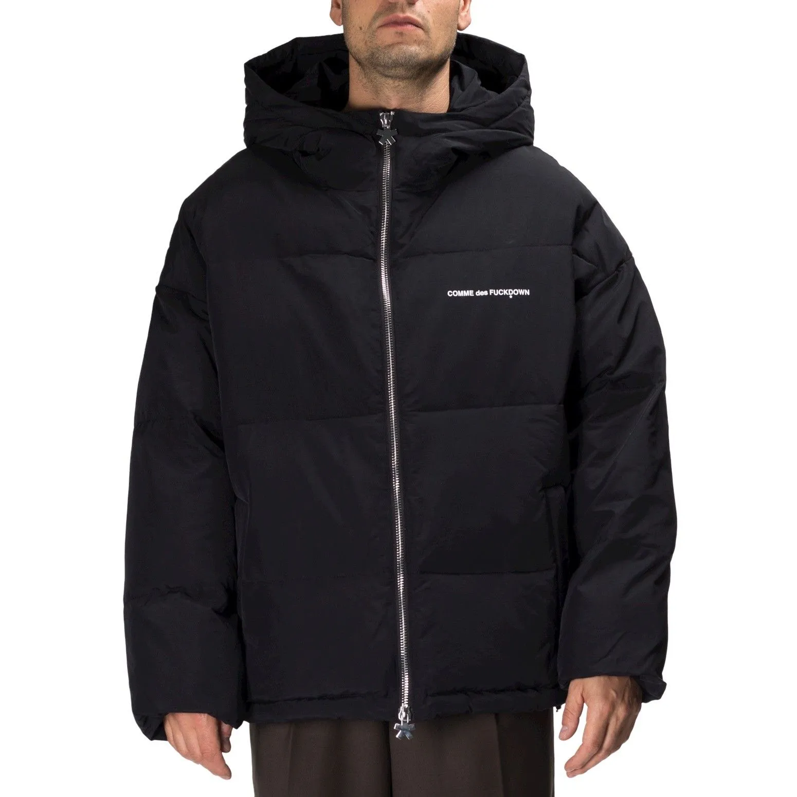 Comme Des Fuckdown Women's Chic Padded Down Jacket with Hood