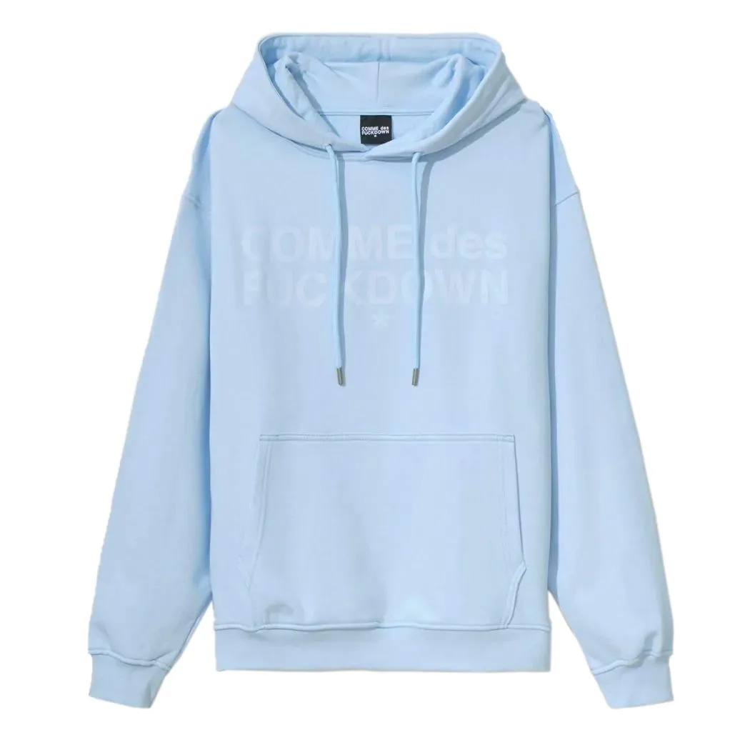 Comme Des Fuckdown Men's Iconic Logo Print Men's Hooded Sweatshirt