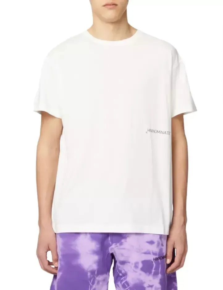 Hinnominate Men's Elevated Crew Neck Tee with Signature Print