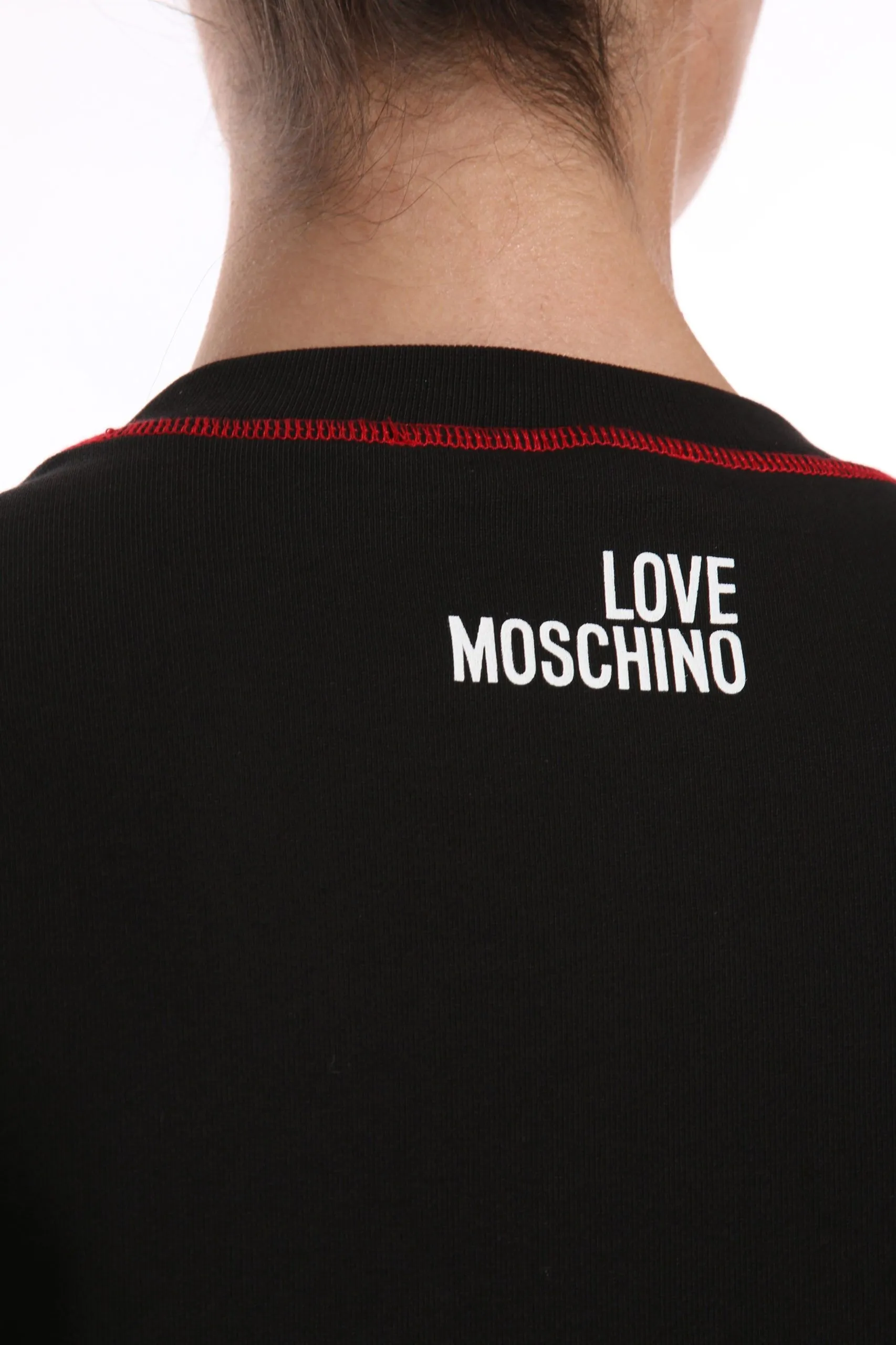 Love Moschino Women's Embroidered Love Crewneck Sweatshirt
