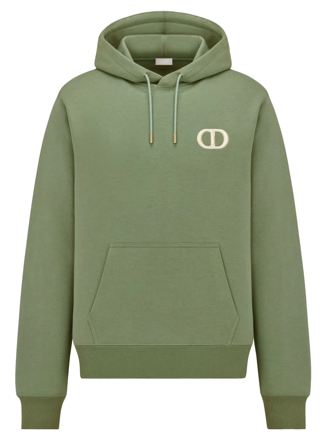 Dior Men's Elegant Embroidered Cotton Hoodie - Made in Italy