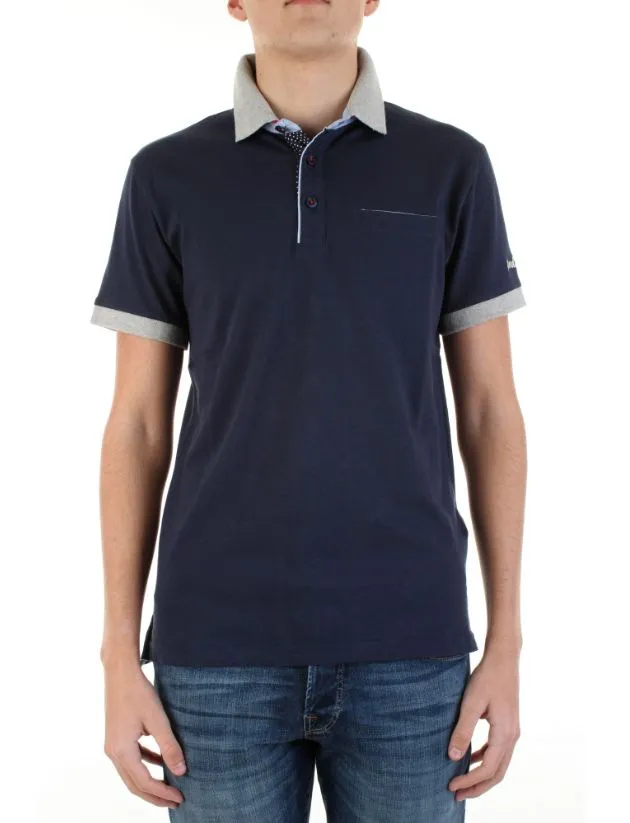 Fred Mello Men's Elegant Short-Sleeved Jersey Polo