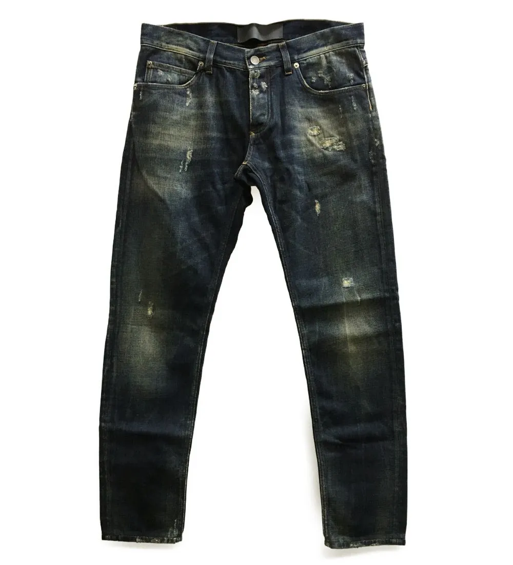 Dolce & Gabbana Men's Chic Distressed Men's Cotton Jeans
