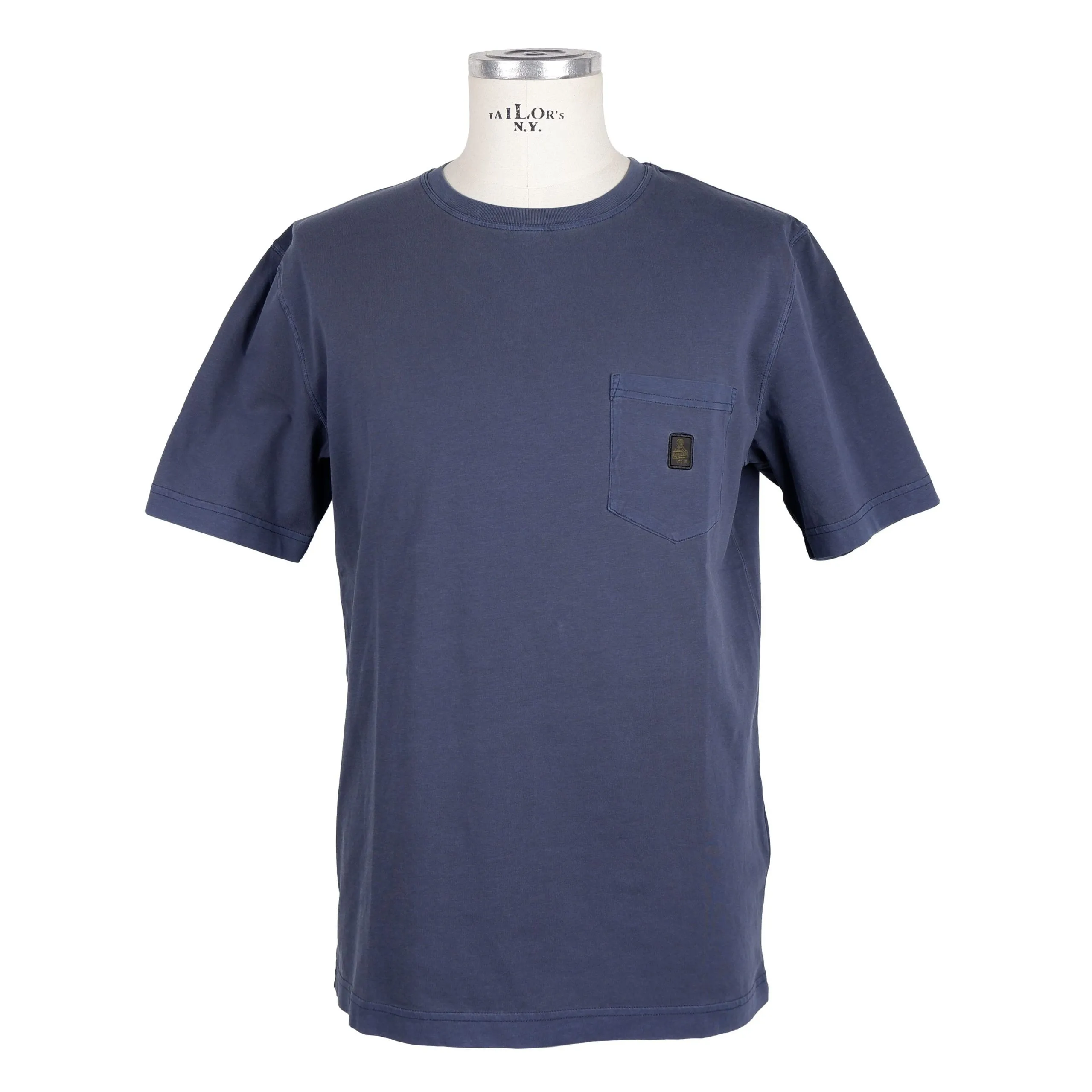 Refrigiwear Men's Garment Dyed Cotton Tee with Chest Pocket