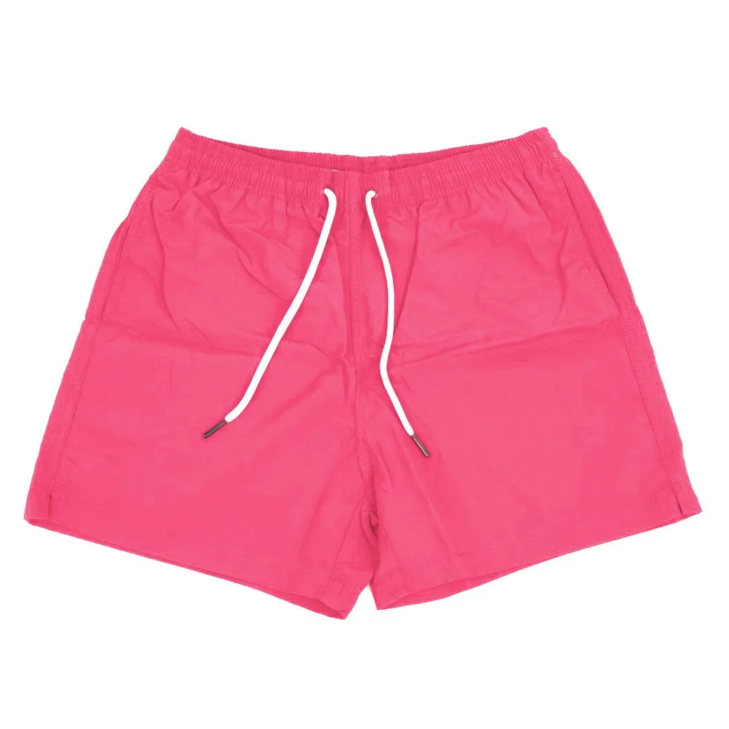 Yes Zee Men's Fuchsia Swim Boxer with Mesh Briefs for Men