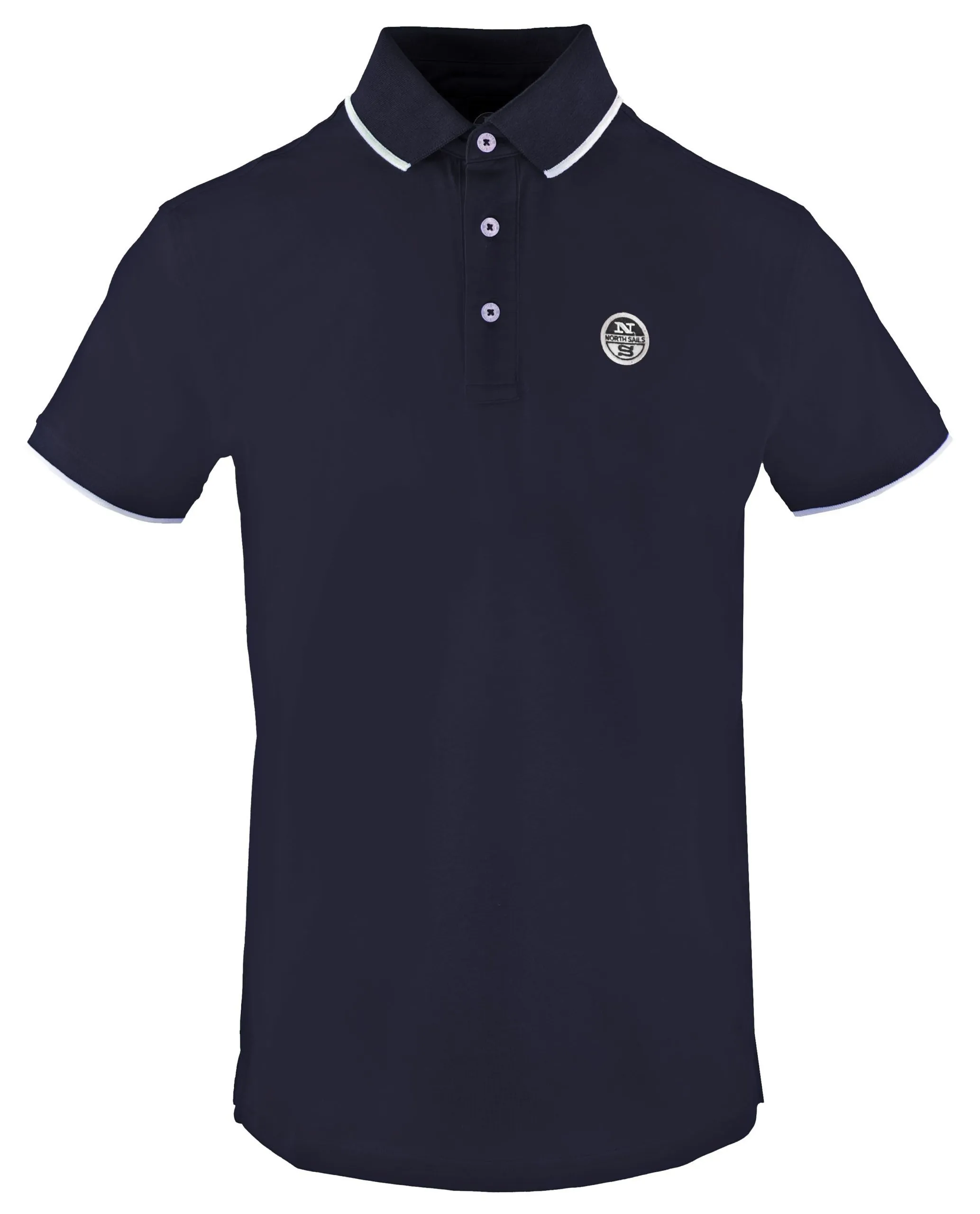 North Sails Men's Navy Blue Comfort Polo - Soft Cotton Blend