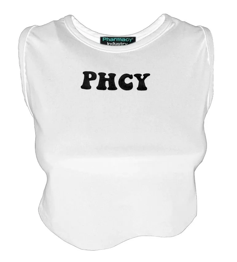 Pharmacy Industry Women's Sleek Sleeveless Logo Lycra Top