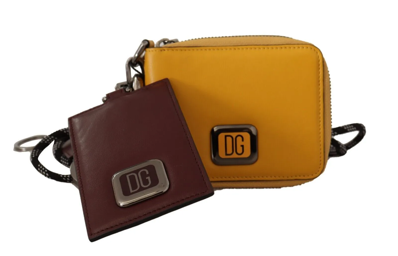 Dolce & Gabbana Women's Elegant Leather Bifold Wallet with Card Holder