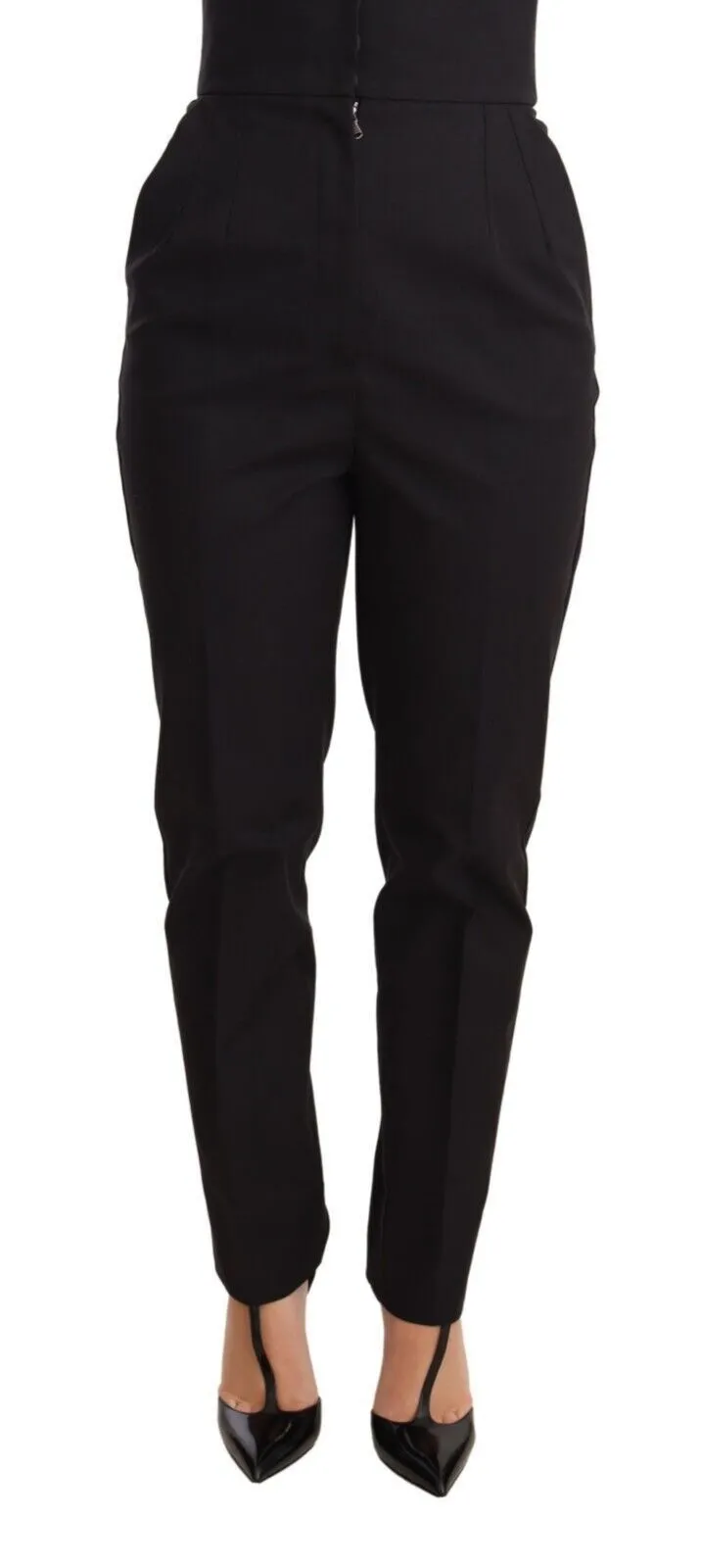 Dolce & Gabbana Women's Elegant High Waist Skinny Pants