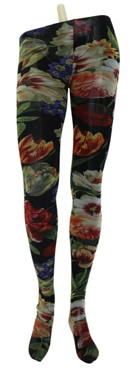 Dolce & Gabbana Women's Opulent Floral Mesh Tights