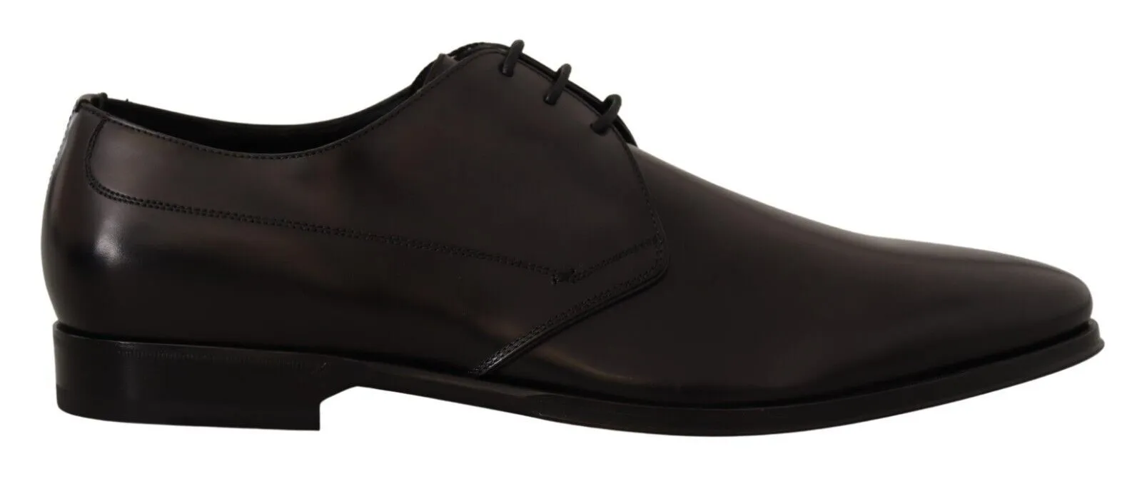 Dolce & Gabbana Men's Black Leather Lace Up Mens Formal Derby Shoes