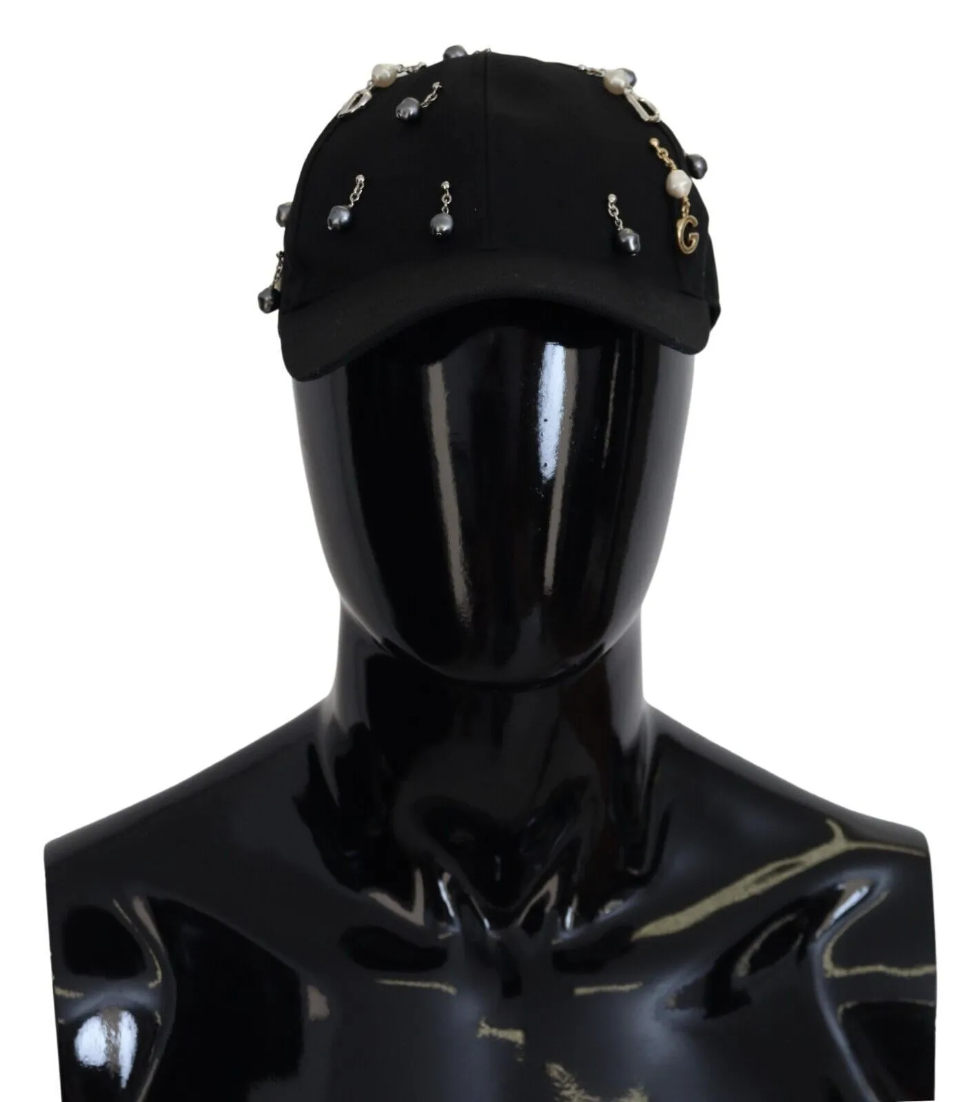 Dolce & Gabbana Men's Timeless Black Cotton Baseball Cap