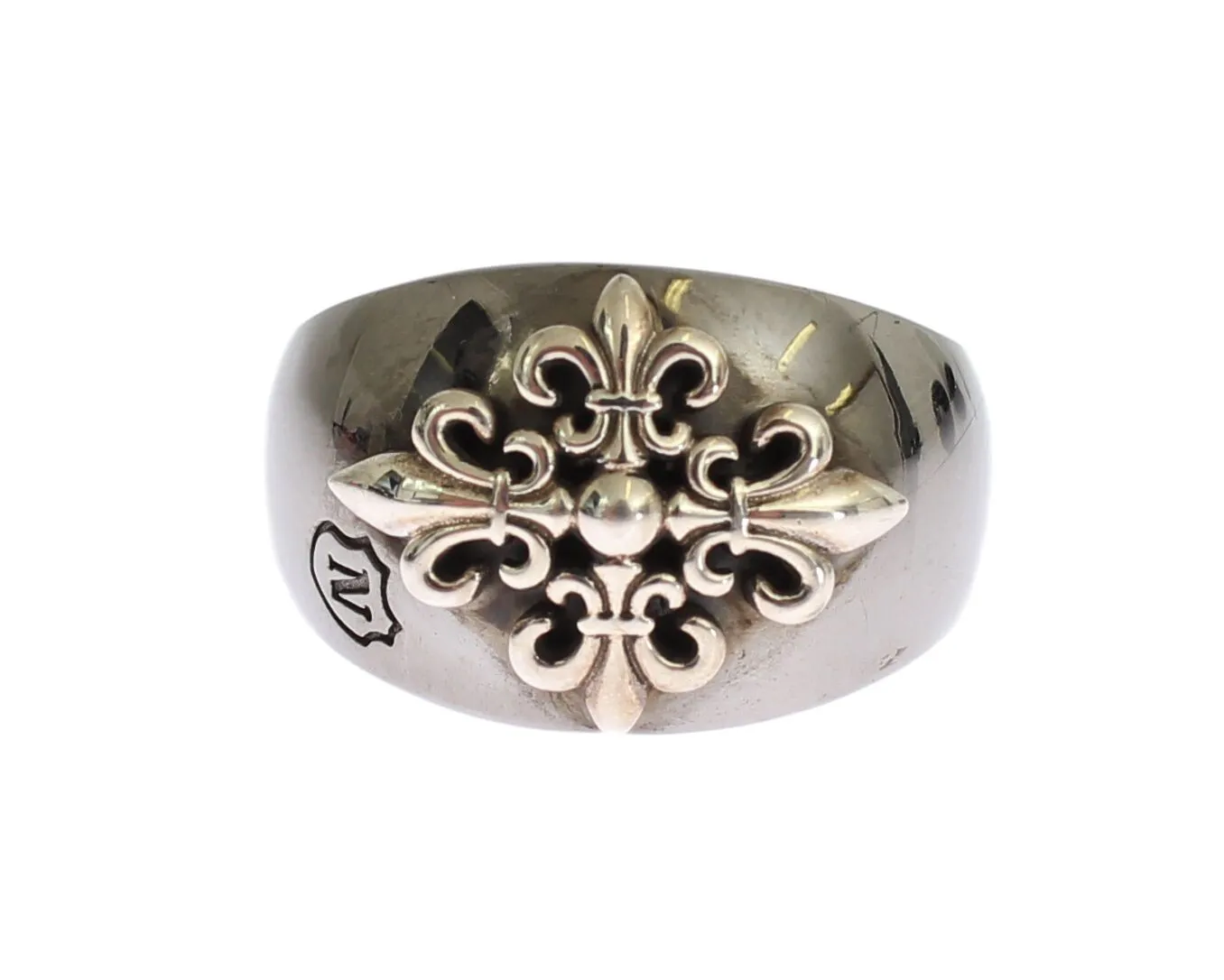 Nialaya Men's Sleek Silver Men's Statement Ring