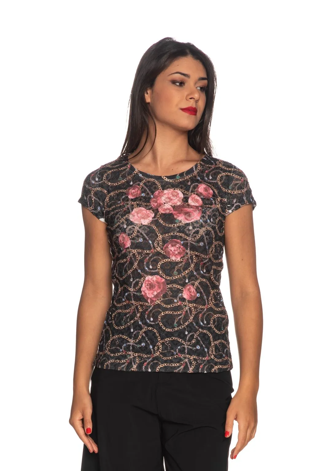 Yes Zee Women's Boat Neckline Kimono Sleeve Chic Top
