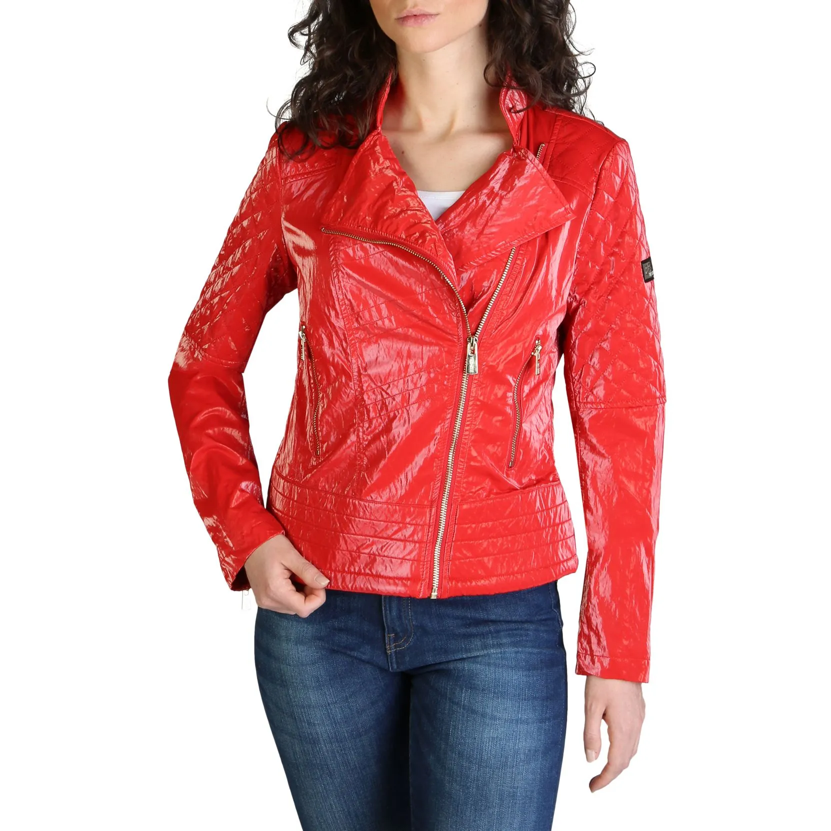Yes Zee Women's Chic Asymmetrical Ultra-Light Jacket
