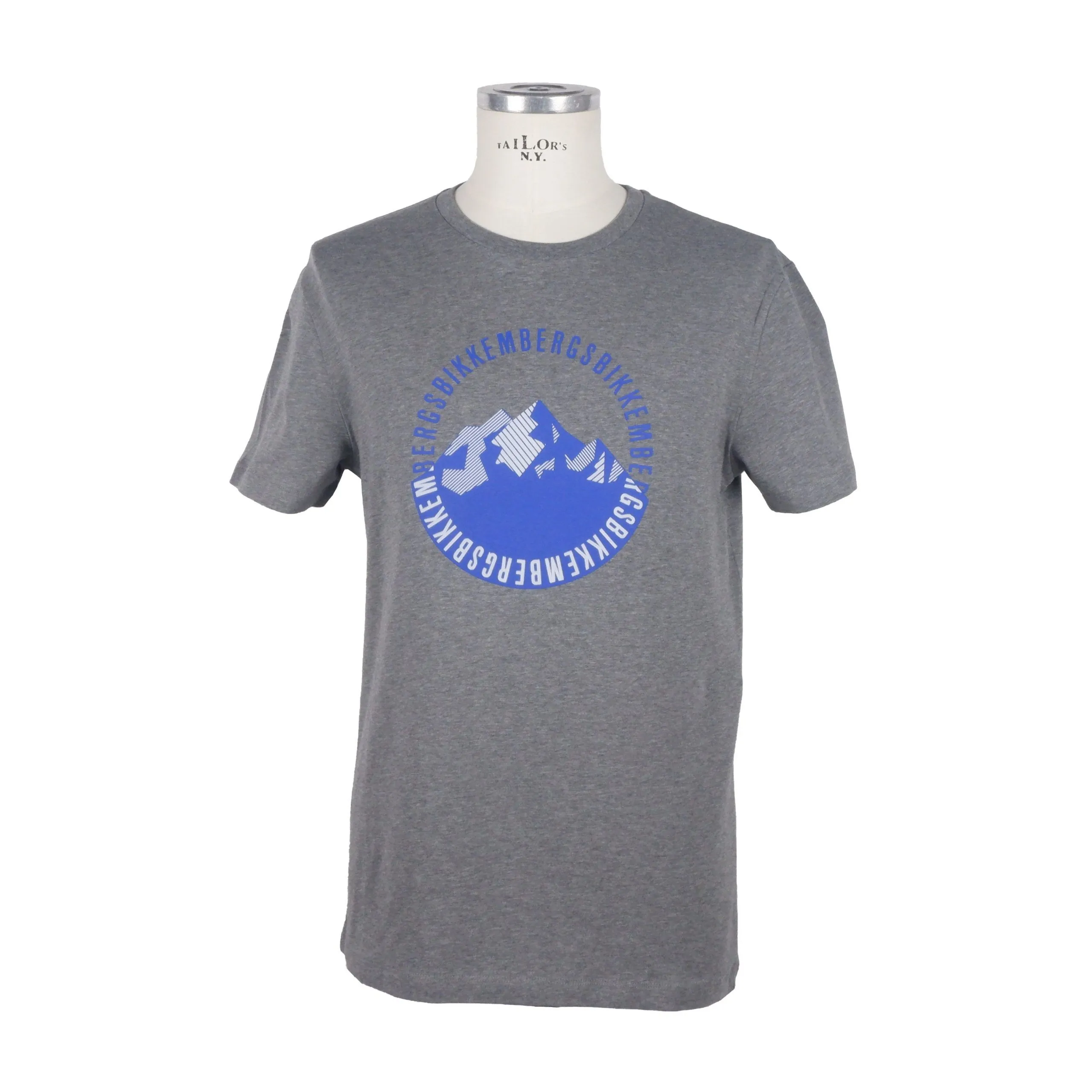 Bikkembergs Men's Chic Velvet-Printed Cotton Tee