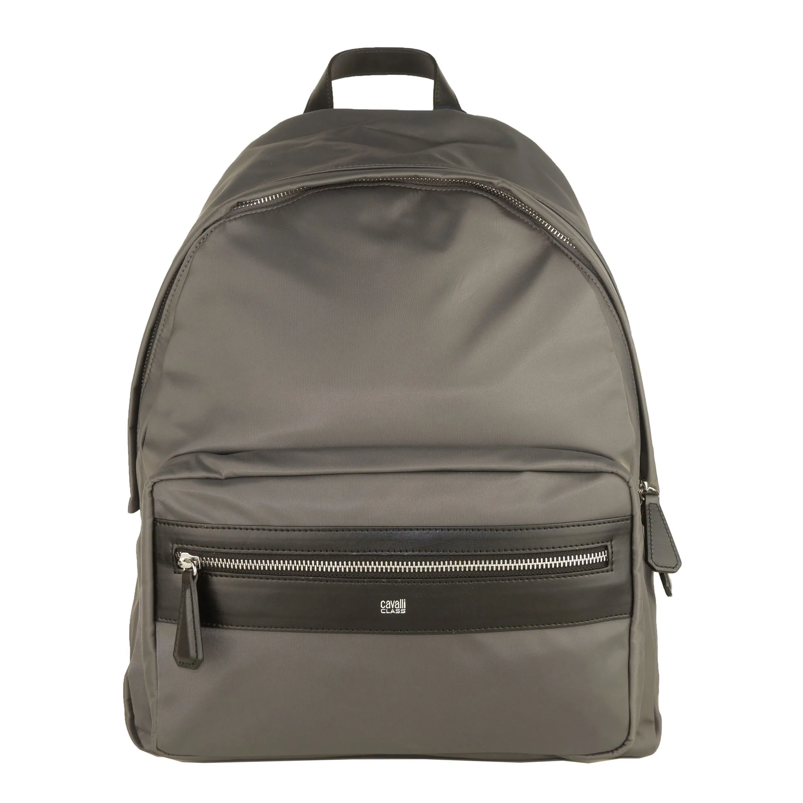 Cavalli Class Men's Elegant Grey Designer Backpack