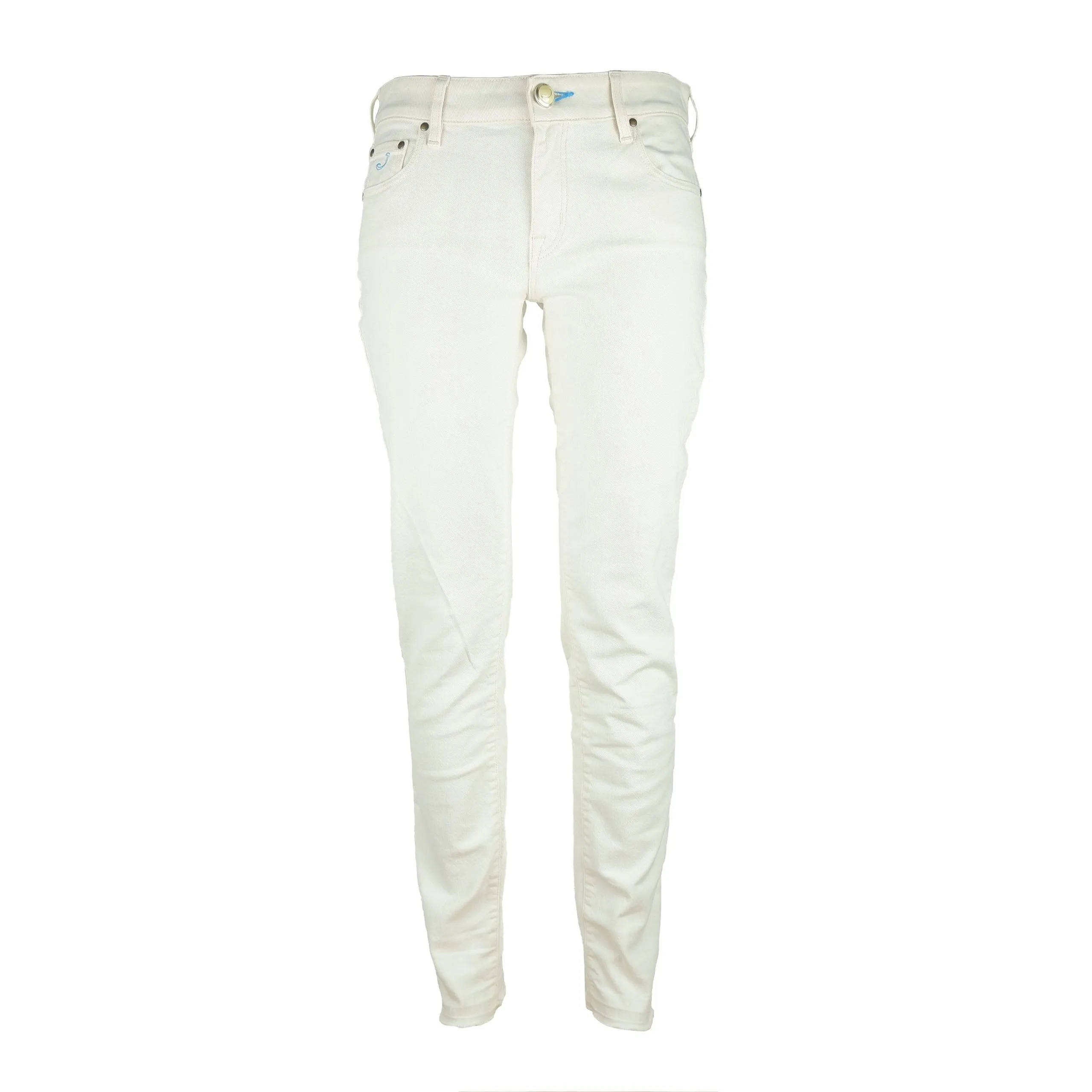 Jacob Cohen Women's Portofino Flair White Stretch Denim